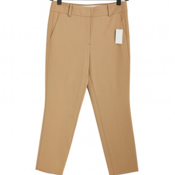 J. Crew Women's Cameron Preppy Work Career Office Slim Crop Pants Camel Tan 12 - Picture 1 of 14